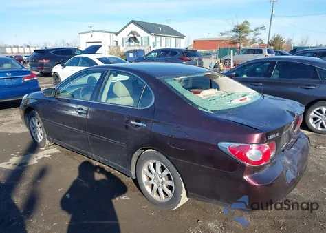 2003 Lexus Es 300 из США, поврежденный, VIN JTHBF30G730134738